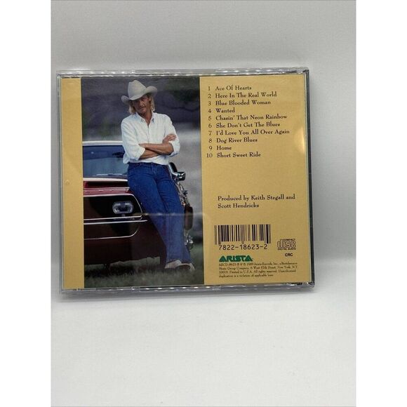 Here in the Real World by Alan Jackson‎ (CD, Feb-1990, Arista) - Picture 2 of 2